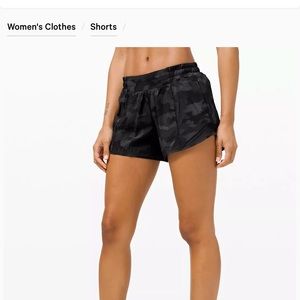 lululemon hotty hot short